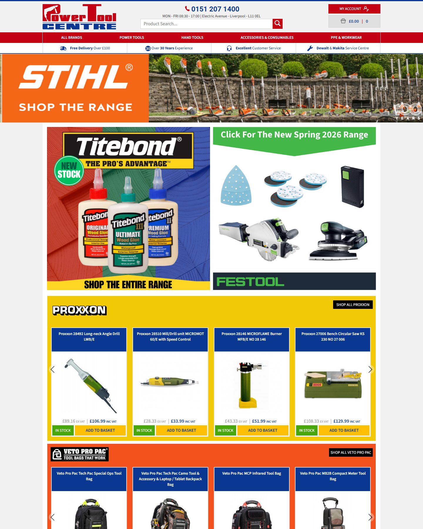 PTC Tools website